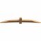 Ekena Millwork Bellingham Timber Gable Bracket, Western Red Cedar, 96"W x 16"H x 3 1/2"D x 5 1/2"F, 4/12 Pitch GBW096X16X0406BEL00SWR - alternate 4